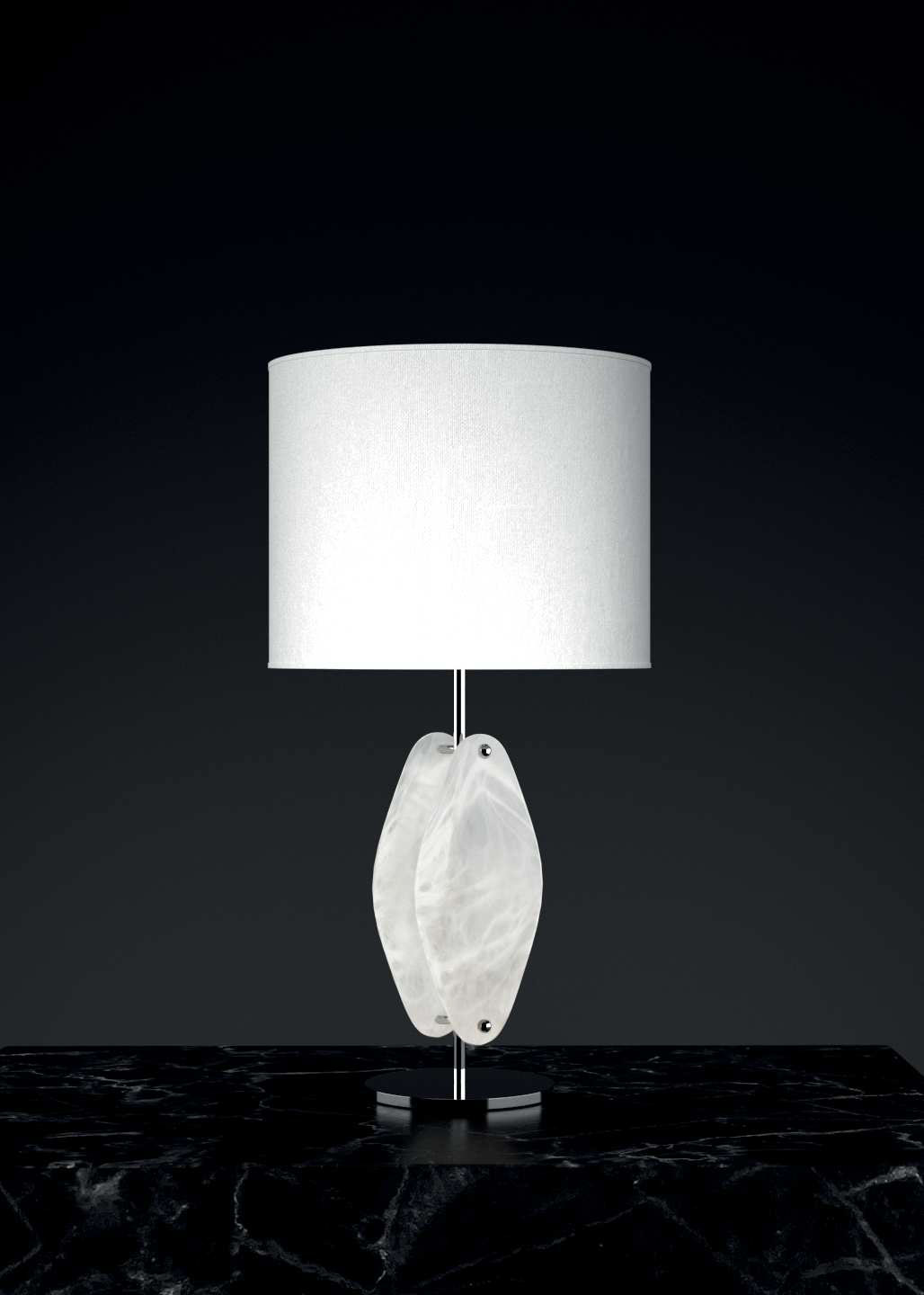 alabaster table lamp